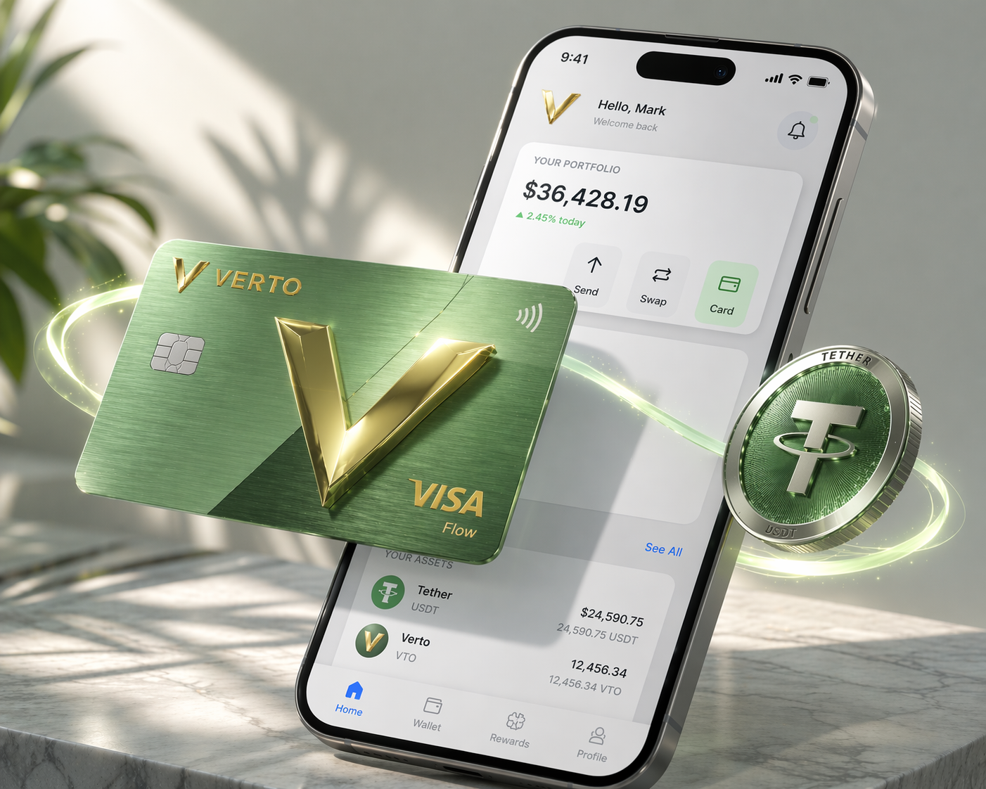 Direct wallet connection